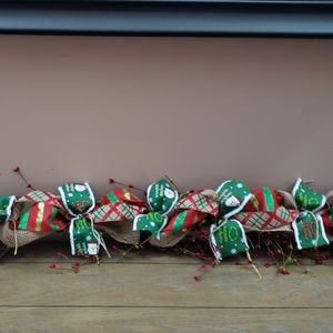 Christmas Garland/ Ho Ho Ho/ Holiday Garland